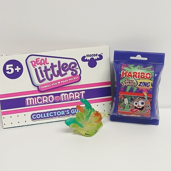 Shopkins Real Littles Micro Mart Haribo Sour Sghetti - Picture 1 of 4